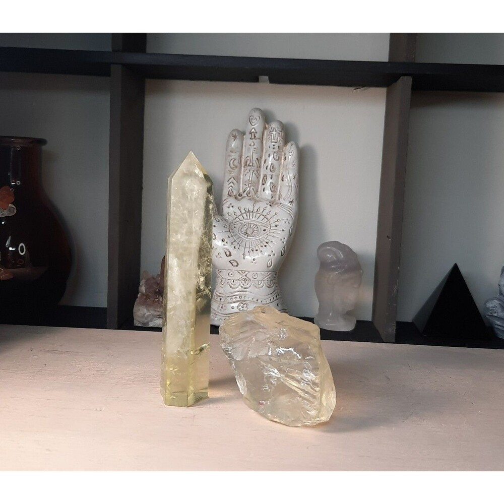 Rainbow Citrine Quartz Crystal Set - Picture 5 of 8